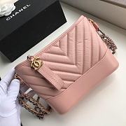 CHANEL’s Gabrielle Small Hobo Bag (Pink) A91810 Y61477 5B648 - 1