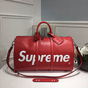 LV Supreme Keepall Travel Bag 45cm M53419 - 1