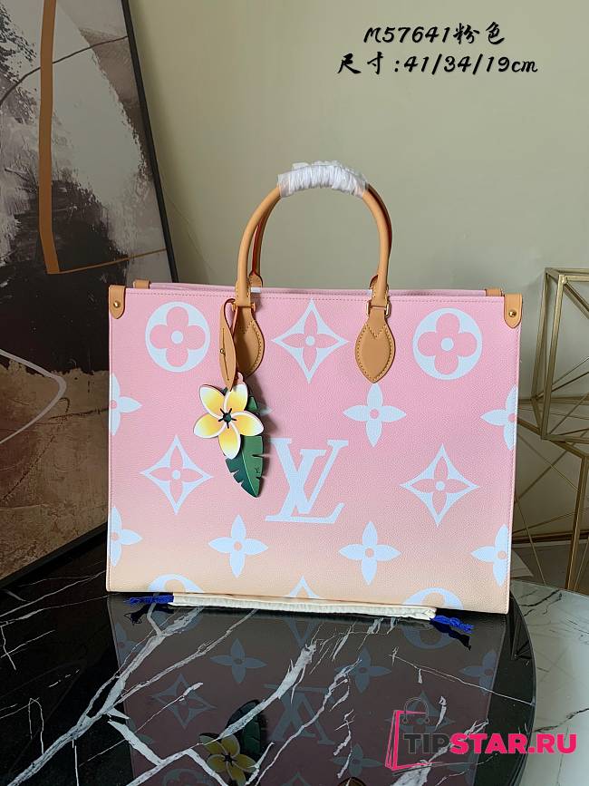 LV ONTHEGO GM (Light Pink) M57641 - 1