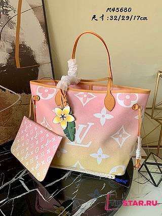 LV Neverfull MM (Light Pink) M45680 32cm - 1