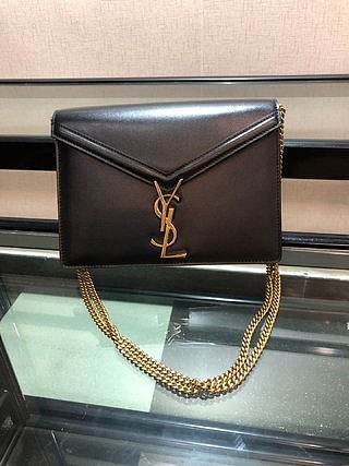 YSL Cassandra Monogram Clasp Bag In Smooth Leather (Black) 5327500SX0W1000