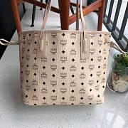 MCM | Reversible Liz Shopper in Visetos (Cognac) MWPAAVI01CO001 - 2