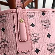 MCM | Delmy Shopper in Visetos (Pink) MWPBSER01QH001 - 4