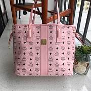 MCM | Delmy Shopper in Visetos (Pink) MWPBSER01QH001 - 1