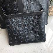 MCM | Delmy Shopper in Visetos (Black) MWPBSER01BK001 - 5