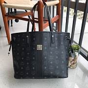 MCM | Delmy Shopper in Visetos (Black) MWPBSER01BK001 - 1