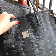 MCM | Delmy Shopper in Visetos (Black) MWPBSER01BK001 - 6