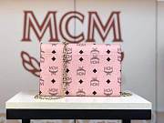 MCM | Millie Crossbody in Visetos (Pink) MYZ9SME05T1001 - 4