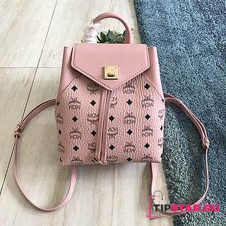 MCM | Essential Backpack (Pink) 6085 - 1