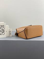 LOEWE Mini Puzzle bag in soft grained calfskin (Light Caramel) A510U95X27 - 5