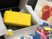 LOEWE Mini Puzzle bag in classic calfskin (Mustard) 322.30.U95 - 4