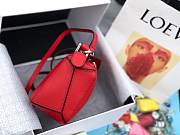 LOEWE Mini Puzzle bag in classic calfskin (Pomodoro) 322.30.U95 - 2