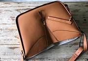 LOEWE Small Hammock bag in pebble grain calfskin (Tan) A538S35X18 - 6