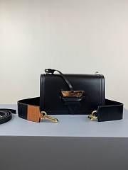 LOEWE Barcelona bag in soft grained calfskin (Black) 303.12.W89 - 1