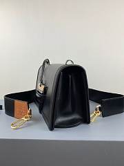 LOEWE Barcelona bag in soft grained calfskin (Black) 303.12.W89 - 4