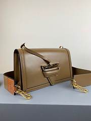 LOEWE Barcelona bag in soft grained calfskin (Khaki) 303.12.W89 - 4