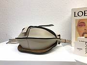 LOEWE Small Gate bag in soft calfskin (Light Oat) 321.54.T20 - 6