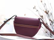 LOEWE Small Gate bag in soft calfskin(Rose_Purple) 321.54.T20 - 6