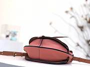 LOEWE Small Gate bag in soft calfskin (Shrimp Pink) 321.54.T20 - 5