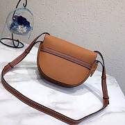 LOEWE Small Gate bag in soft calfskin (Tan) 321.54.T20 - 6