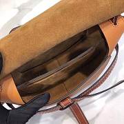 LOEWE Small Gate bag in soft calfskin (Tan) 321.54.T20 - 5