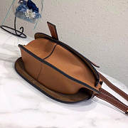 LOEWE Small Gate bag in soft calfskin (Tan) 321.54.T20 - 4