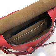 LOEWE Small Gate bag in soft calfskin (Scarlet) 321.54.T20 - 5