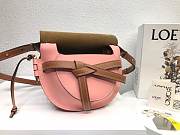LOEWE Small Gate bag in soft calfskin (Orange_Pink) 321.54.T20 - 2