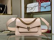 Bvlgari Serpenti forever crossbody bag beige 290767 25cm - 1