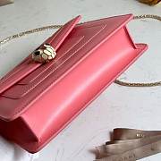 BVLGARI Serpenti Forever Chain Wallet (Pink) - 2