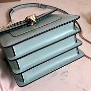 BVLGARI Serpenti Forever Crossbody Bag (Blue) - 4