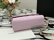 CHANEL Mini Flap Bag With Top Handle (Pink) AS2477 B05514 94305 - 5
