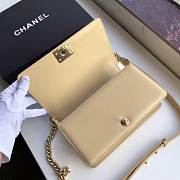 CHANEL Boy Chanel Handbag (Beige) - 6
