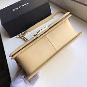 CHANEL Boy Chanel Handbag (Beige) - 4