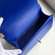 CHANEL Boy Chanel Handbag (Blue) - 6