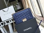 CHANEL Boy Chanel Handbag (Dark Blue) A67086 B02264 N5947 - 1