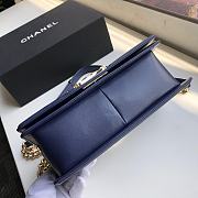 CHANEL Boy Chanel Handbag (Dark Blue) A67086 B02264 N5947 - 2