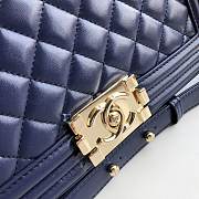 CHANEL Boy Chanel Handbag (Dark Blue) A67086 B02264 N5947 - 4