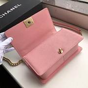 CHANEL V Boy Chanel Handbag (Light Pink) - 2