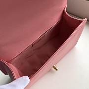 CHANEL V Boy Chanel Handbag (Light Pink) - 5