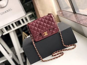CHANEL Mini Flap Bag (Red Rouge)