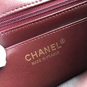 CHANEL Mini Flap Bag (Red Rouge) - 2