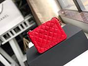 CHANEL Mini Flap Bag (Red) - 2