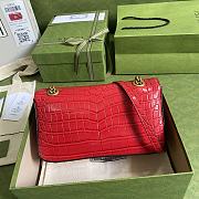 GUCCI GG Marmont (Red Crocodile Pattern) 443497 - 6