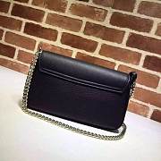 GUCCI Soho Small Leather Disco Bag (Black Leather) 308364 A7M0G 1000 - 3