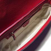 GUCCI Soho Small Leather Disco Bag (Red) 336752 - 4