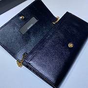 GUCCI Horsebit 1955 wallet with chain (Black) 621888 - 3