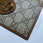 GUCCI Horsebit 1955 wallet with chain (GG Supreme) ‎621892 92TCG 8563 - 5