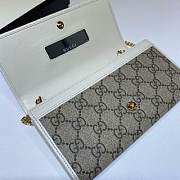 GUCCI Horsebit 1955 wallet with chain (GG Supreme canvas ) ‎‎621892 92TCG 9761 - 5