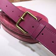GUCCI GG Marmont matelassé leather belt bag (Pink Velvet) 476434 - 6